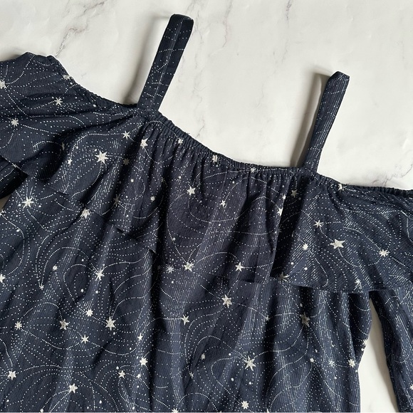 NWOT Anthropologie Starlit Cold Shoulder Top by Floreat - Picture 8 of 13